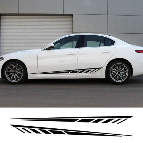 2pcs Car Stickers For Audi Volkswagen VW Ford BMW Toyota Honda Mercedes Benz Renault Vinyl Universal Car DIY Accessories ► Photo 1/6