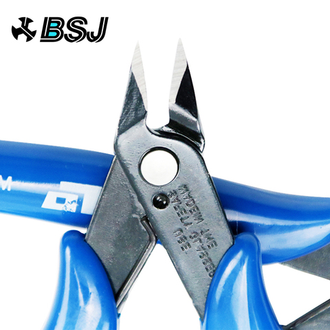 Electrical Wire Cable Cutters Cutting Side Snips Flush Pliers Nipper Anti-slip Rubber Mini Diagonal Pliers Hand Tools ► Photo 1/6