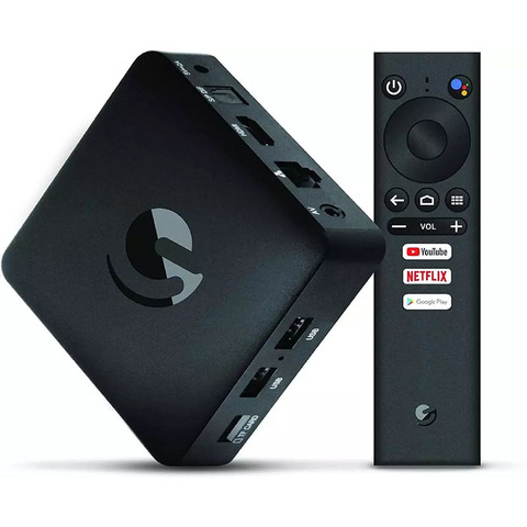 Jetstream 4k Android 9.0 Chromecast Netflix TV box mibox Enhanced Version Ultra HD TV box 4K High Performance 8GB storage TV Box ► Photo 1/6