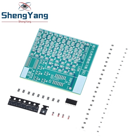 DIY Circuit Board PCB SMT SMD Soldering Practice Board DIY Kit Fanny Skill Training Electronic Suit 77PCS components ► Photo 1/6