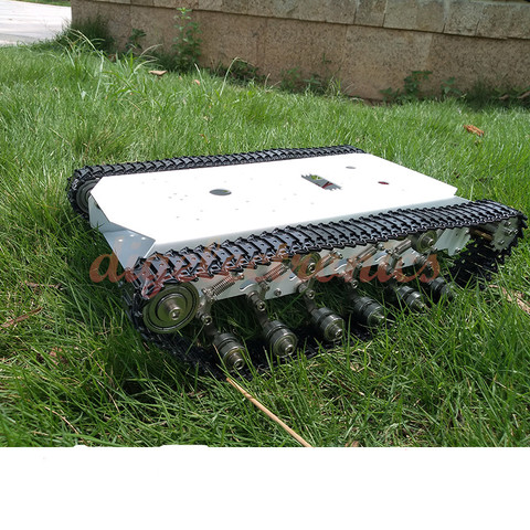 T750 Full Metal Crawler Tank Car Chassis Kit Intelligent Robot Damping Chassis Smart Track for DIY Robot Toys for Children ► Photo 1/6