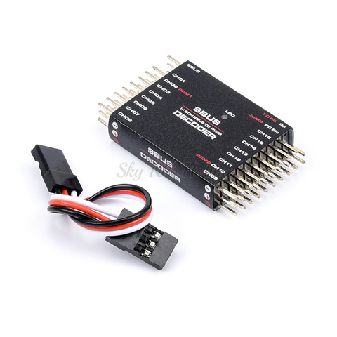 SBUS To PWM PPM Decoder 16CH For Frsky X8R RXSR RC Airplane ► Photo 1/5