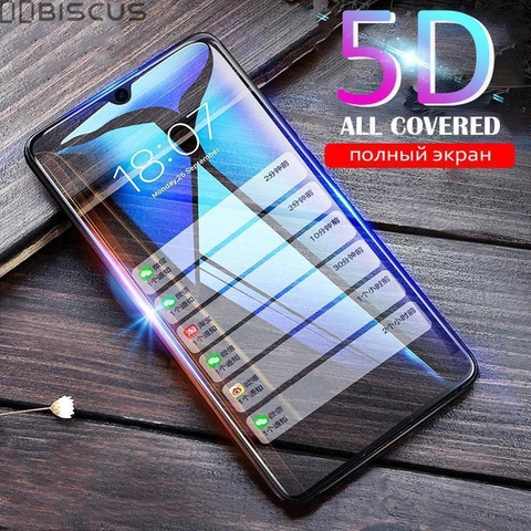 5D Full Glue Tempered Glass For Xiaomi Mi A3 A2 Lite Mi 9 Lite 8 Note 10 9T Pro Screen Protector Protective Glass Redmi 5 Plus ► Photo 1/6