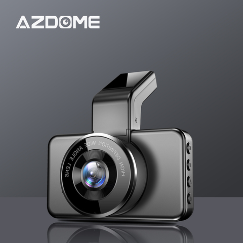 AZDOME GS63H Dashcam Dual Lens 4K Car Camera Built-In GPS Wi-Fi Front and  Rear Dash Cam G-Sensor Motion Detection