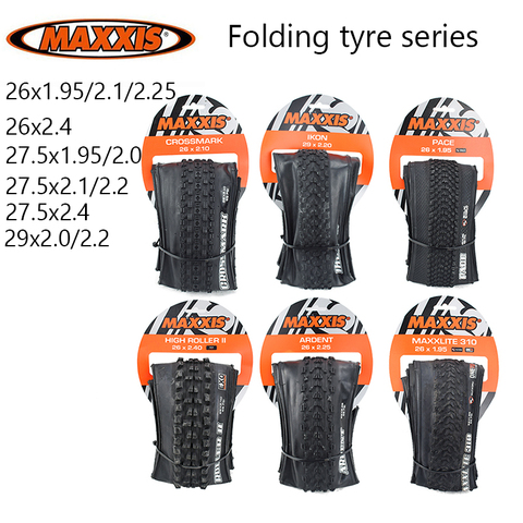 MAXXIS 26 CrossMark/Ikon/Pace/ARDENT MTB Tires 26*1.95/2.2/2.25/2.4 27.5*1.95/2.1/2.2/2.4 29*2.2 Folding Tyre Mountain Bike Tire ► Photo 1/6