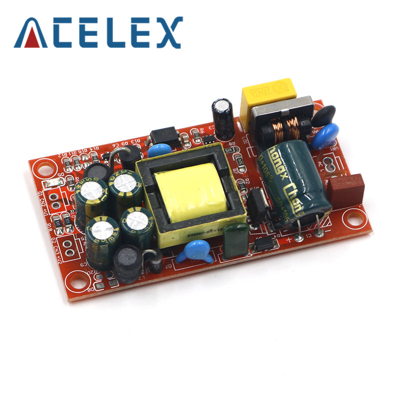 12V1A/5V1A fully isolated switching power supply module / 220V turn 12v ...