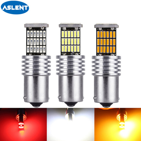 2pcs P21W Ba15s 1156 LED Bulb Canbus Bay15d 1157 P21/5W Lamp 7443 7440 3157 Car Turn Signal Light Brake Parking Reverse Lights ► Photo 1/6