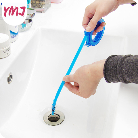 1Pc Household Drain Cleaner Hook Sewer Hair Cleaner Bathroom Toilet Sink Pipe Unclog Tools Kitchen Accessories Anti Blockage ► Photo 1/6