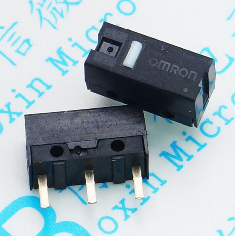 10PCS Mouse Micro Switch D2FC-F-7N Mouse Button Fretting D2FC-E-7N D2FC ► Photo 1/1