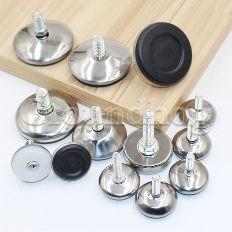 16Pcs Moisture-proof Stainless Steel Adjustable Foot Showcase Office Stable Adjustment Foot Pad Furniture Hardware Accessories ► Photo 1/6