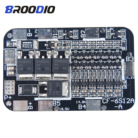 6S BMS 15A 20A 25.2V 18650 lto Lithium Battery Balancer Pack Protection Circuit Equalizer Board Li-ion Balance Charging Module ► Photo 1/4
