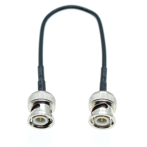 BNC male To BNC male plug Connector Adapter Rf Pigtail Coaxial Rg174  Jumper coax Extension cable ► Photo 1/2