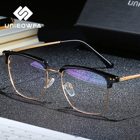 Bifocal Progressive Optical Glasses Men Myopia Prescription Eyeglasses Men Anti Blue Light + Photochromic Eyewear Hyperopia 1.74 ► Photo 1/6