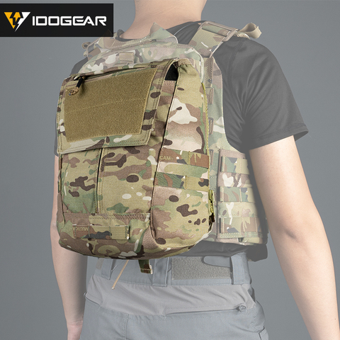 IDOGEAR Tactical Zip-on Panel Pouch Military Backpack Plate Carrier Bag for CPC AVS JPC2.0 Vest 3531 ► Photo 1/6