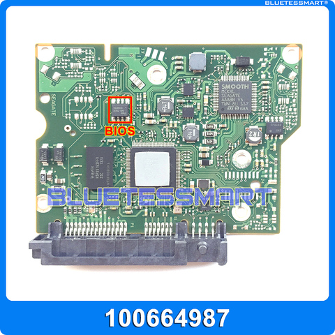 HDD parts PCB logic board printed circuit board 100664987 REV A B for Seagate 3.5 SATA hdd data recovery hard drive repair ► Photo 1/4