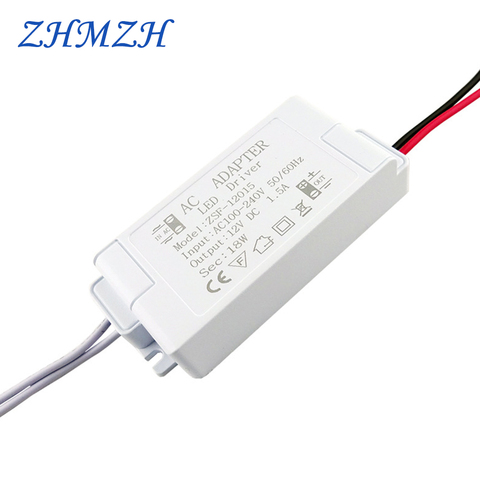 Output DC12V Constant Voltage LED Drivers 12W 18W 24W 36W LED Power Supplys For Low Power Cabinet Light G4 G5.3 LED Lamp Bead ► Photo 1/6