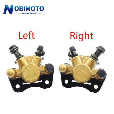 New High Performance 50 mm Gold Disc Brakes Front Brake Calipers Clamp Lower Pump Motorcycle Parts For ATV Dirt Pit Bike DS-144 ► Photo 1/6