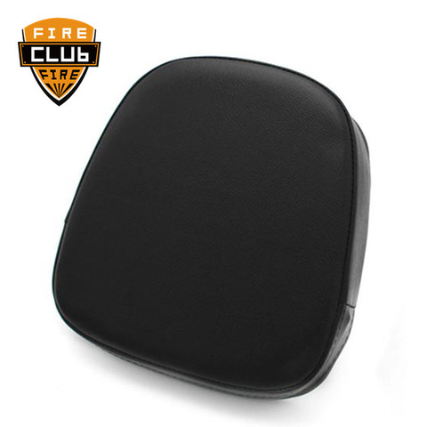 Black Motorcycle Universal Backrest Sissy Bar Cushion Pad For Harley For Kawasaki For Honda For Suzuki For Yamaka For BMW ► Photo 1/6