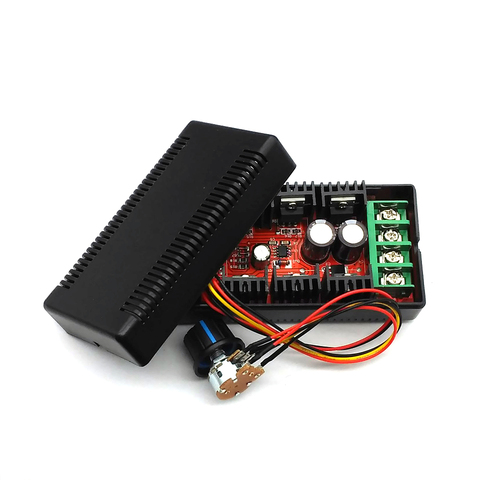 12V 24V 48V 200HZ 2000W MAX 10-50V 40A DC Motor Speed Control PWM HHO RC Controller ► Photo 1/4