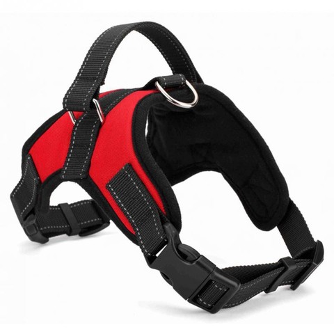 Big Heavy Duty Dog Pet Harness Collar Adjustable Padded Extra Big Large Medium Small Dog Harnesses vest Husky Dogs Supplies ► Photo 1/6