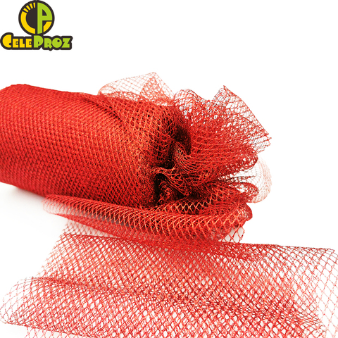 15cm 25Yards Shiny Glitter Mesh Tulle Roll For DIY Christimas Tree Bow Decoration Wedding Chair Sash 22.8 Meters ► Photo 1/6