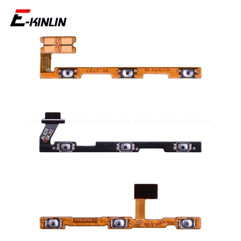 Switch Power ON OFF Key Mute Silent Volume Button Ribbon Flex Cable For HuaWei Y9 Y7 Y6 Pro Y5 Prime GR5 2017 2022 Parts ► Photo 1/6