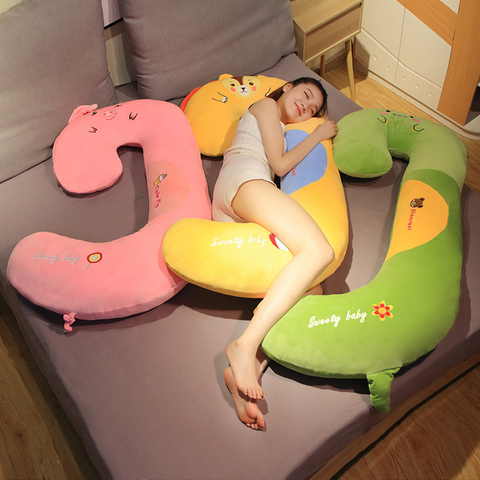 Animal hook shape pillow  Leg Long Pillow Plush Doll  Pregnant Woman Sleeping Pillow Creative Girlfriend Gift New Hot Fashion ► Photo 1/6