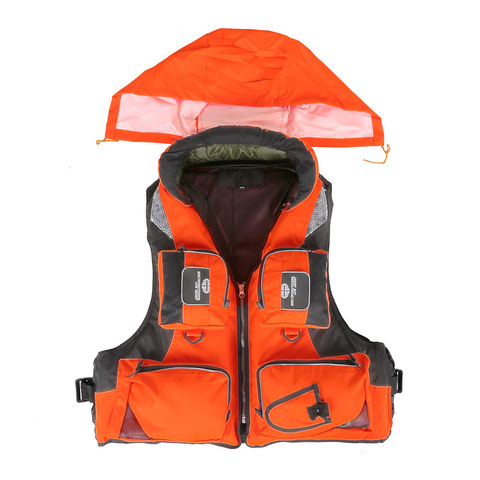 L-XXL Men Women Fishing Life Vest Outdoor Water Sports Safety Life