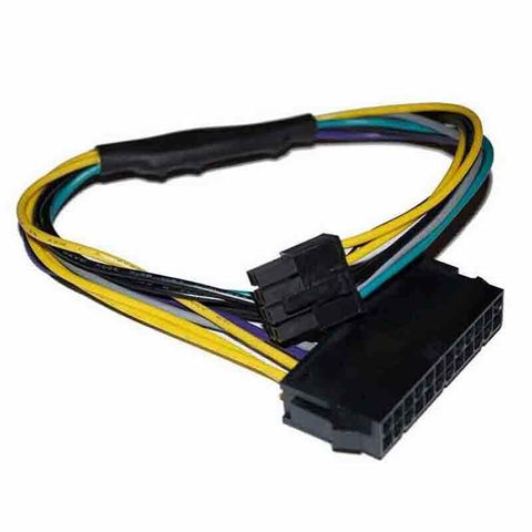 1pc ATX 24Pin Female to Motherboard 8Pin Male for DELL Optiplex 3020 7020 9020 T1700 Server Adapter Power Cable Cord 30cm ► Photo 1/6