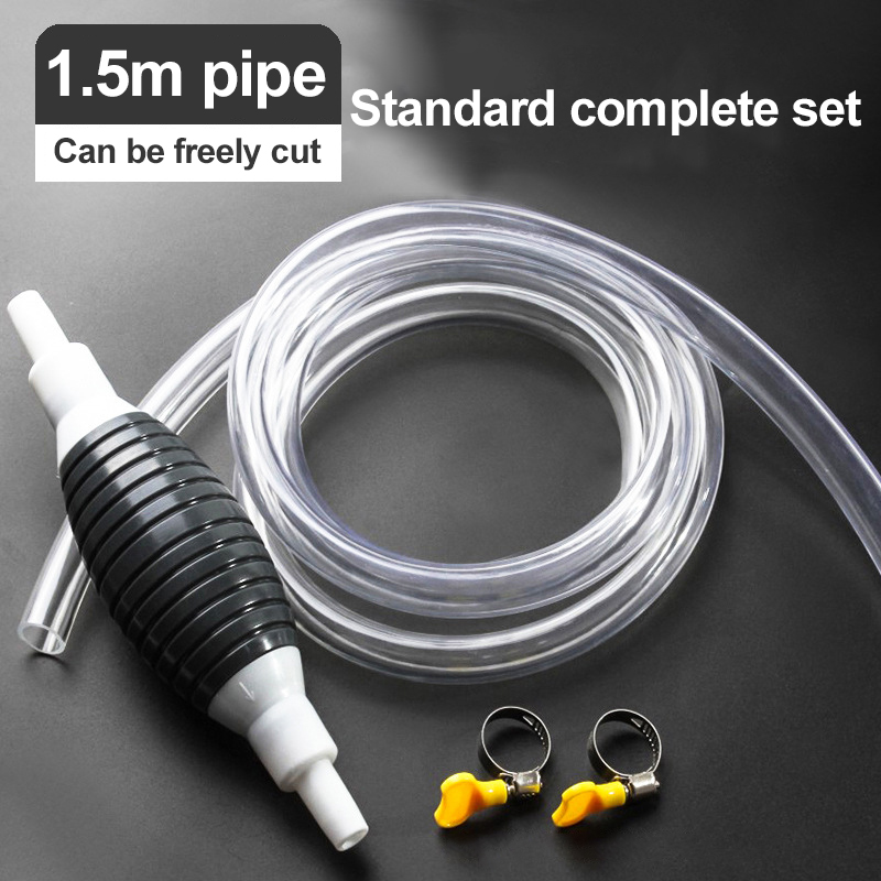 Car Hand Ball Primer Pump In-line With Valve 2m 10mm Fuel Hose Accessories Parts 