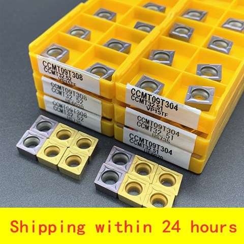 CCMT09T308 VP15TF UE6020  Internal Turning Tools CCMT 09T308 Carbide Insert Lathe Cutter Tool Inserts Cutting Tool CNC Tokarnyy ► Photo 1/6