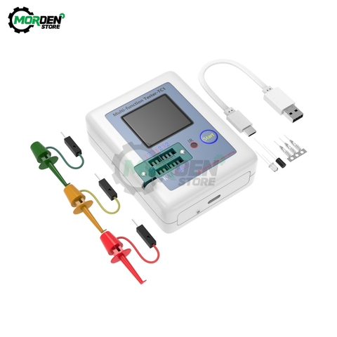 LCD Backlight LCR-TC1 Transistor Tester MOS PNP NPN LCR Diode Triode Multimeter Capacitance Meter ESR Resistor Tester TFT ► Photo 1/6