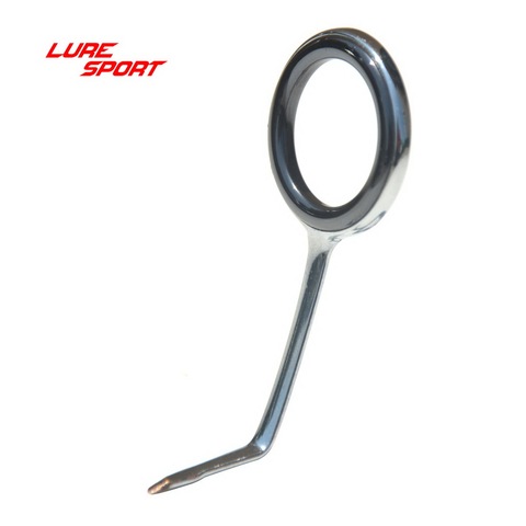 LureSport ATSG guides Silver Concave Frame Black Sic Ring for Trout Rod Pond fishing Rod Building component Repair DIY Accessory ► Photo 1/6