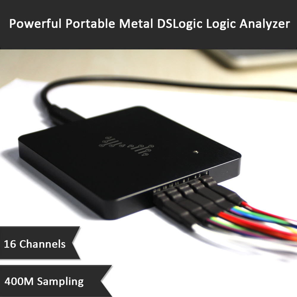 LA2016 USB Logic Analyzer 200M Max Sample Rate 16 Channels 10B Samples 2 PWM 