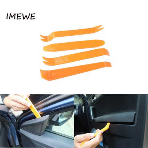 4pcs Portable Auto Interior Tool Radio Panel Door Clip Panel Trim Dash Audio Removal Installer Pry Kit Repair Tool ► Photo 1/5