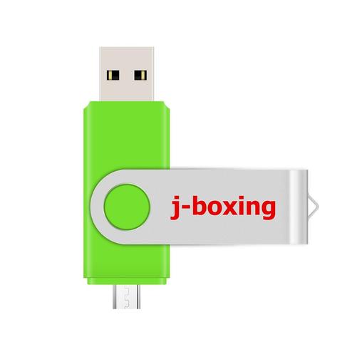 J-boxing OTG 128GB USB Flash Drive 64GB 32GB флешки 16GB Cle USB USB 2.0 Pendrive Flash Disk Micro USB For Android /PC/Samsung ► Photo 1/6