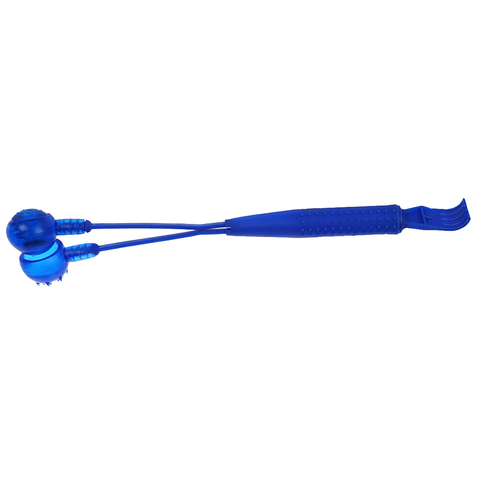 Plastic Blue 2 in 1 Magnetic Hammer Knock Massager Back Scratcher ► Photo 1/3