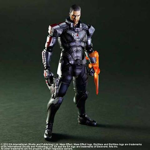 Square Enix Mass Effect 3 Commander Shepard Action Figure ► Photo 1/6