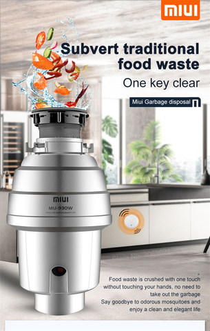 Xiaomi Miui Food Garbage Processor Disposal Crusher Food Waste