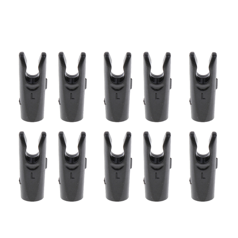 Pack of 10 Pcs Archery Nocks / Pin Nock Arrow Shaft TAILS Outdoor Hunting ► Photo 1/6
