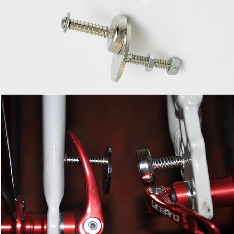 Folding Bike Front And Rear Wheel Pull In Magnet Folding Bicycle Folding Practicability Accessories ► Photo 1/2