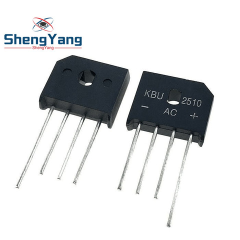 5PCS 25A 1000V diode bridge rectifier KBU2510 ► Photo 1/1