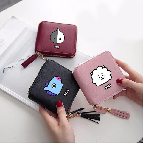 KPOP Boys Photocard Album Cartoon Wallet  Short Wallet  Cartoon Wallet Cute Wallet Small Wallet ► Photo 1/5