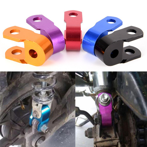 2Pcs Aluminum alloy Motorcycle Motorbike Dirt Bike Shock Absorber Height Extender Jack Up Riser ► Photo 1/6