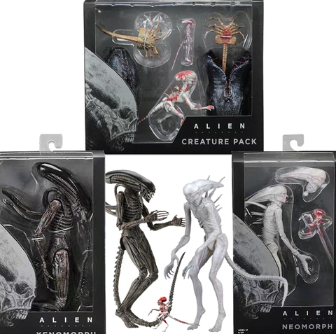 Alien Figure  Xenomorph Figure Alien Neomorph Creature Pack Action Figures Toy Doll Gift ► Photo 1/6