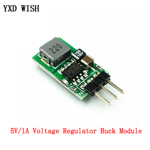 5pcs Voltage Regulator Replace TO-220 LM7805 7805 5V Positive Voltage Regulators Input 5.5~32V to 5v1a Step Down Buck Module ► Photo 1/3