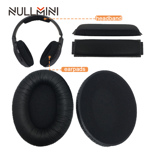 NullMini Replacement Earpads for Sennheiser HD418 HD419 HD428 HD429 HD439 HD438 HD448 HD449 Headphones Earmuff Earphone Earpads ► Photo 1/6