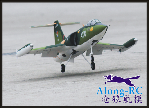 EPS plane/ RC airplane/RC MODEL HOBBY TOY 70mm EDF SPORT JET plane F-104 F104 (kit +S set or PNP SET) Retractable landing gear ► Photo 1/5