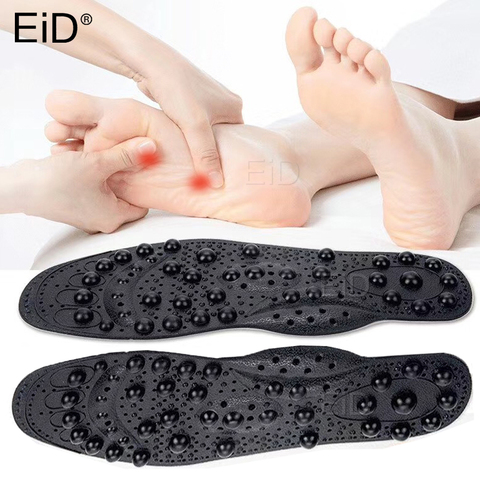 EiD Best 68pcs Magnet Magnetic Massage Insoles Foot Acupressure Shoe Pads Therapy Slimming Insoles for Weight Loss man women ► Photo 1/6