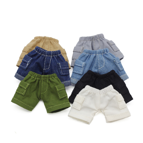 1/12 bjd ob11 Dolls Short Overalls Clothes for OB11,obitsu11,GCS molly Doll jeans Accessories Pants ► Photo 1/6